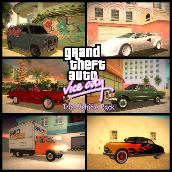 GTA Vice City Vehicle Pack